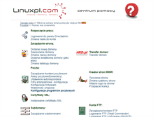Tablet Screenshot of pomoc.linuxpl.com
